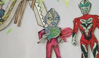 爸爸送儿子大奥特曼